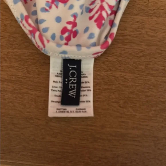 Pink and Blue Patterned Swimsuit - Picture 3 of 3